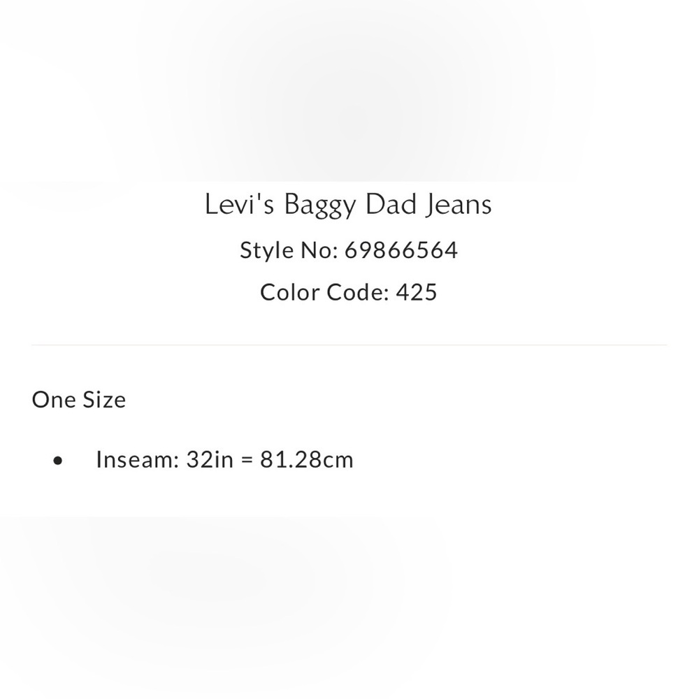 Levi’s baggy dad jeans - Picture 7 of 13